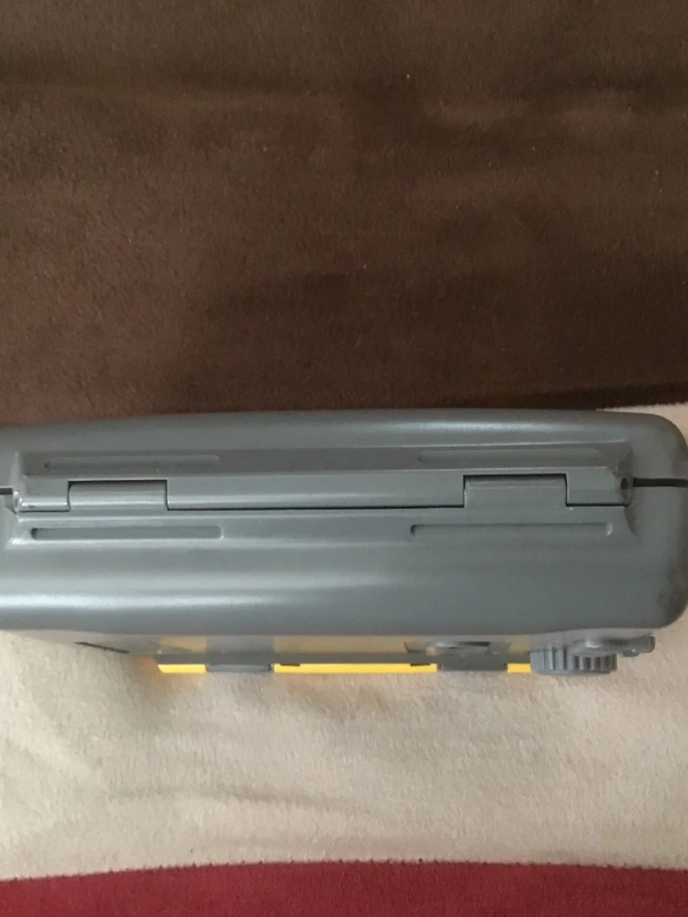 Sony Sports Walkman WM-SX34 Portable Cassette Player Yellow Auto Reverse-WORKING